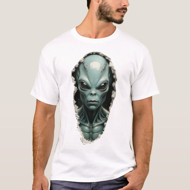 T-shirt Alien interne (Devant)
