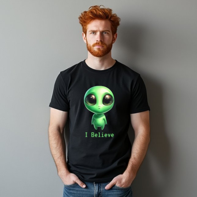 T-shirt Alien - Je crois (Créateur téléchargé)