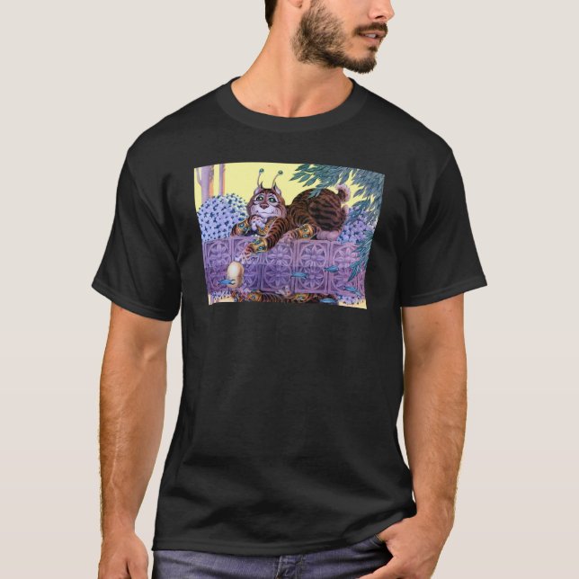 T-shirt Alien Kitty Dark (Devant)