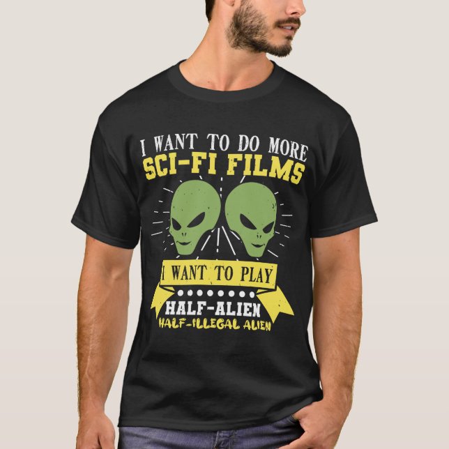 T-shirt Alien Lovers cadeau (Devant)