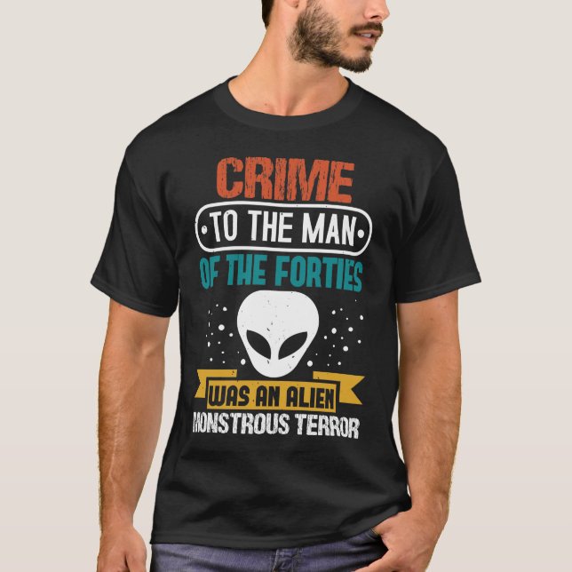 T-shirt Alien Lovers cadeau (Devant)