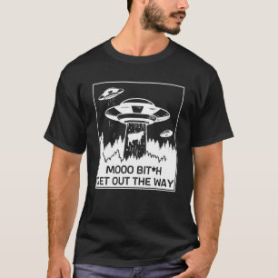 T-shirt Alien Pour Adultes Spacecraft Ufo Green Area 51 3