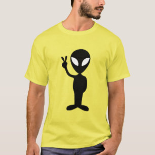 T-shirt Alien  pour Cravate spirale masculine
