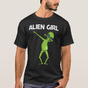 T-shirt Alien Pour Les Filles Enfants Vie Extérieure