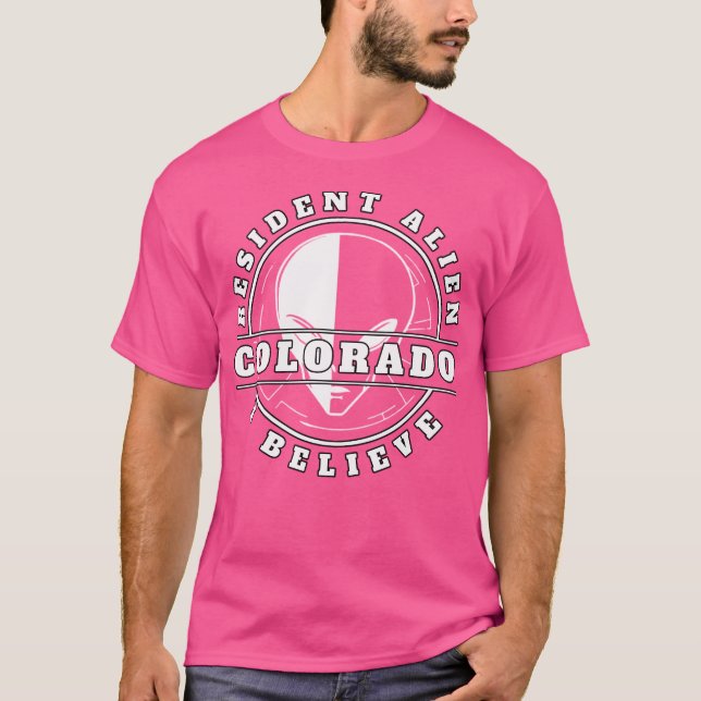 T-shirt Alien résident (Devant)