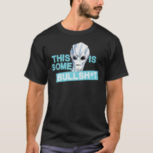 T-shirt ALIEN RÉSIDENT - VOICI UN BULLSHTResident g