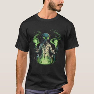 T-shirt Alien scientifique UFO Space Extraterrestrial