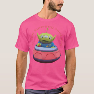 T-shirt Alien Soucoupes à cliquet Conception du circuit