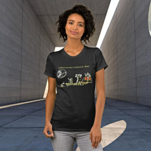 T-shirt Alien souterrain en mal de maison - Radiohead