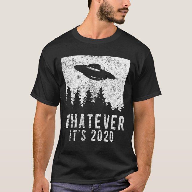 T-shirt Alien spatial sarcastique OVNI Quel Que Soit Son H (Devant)