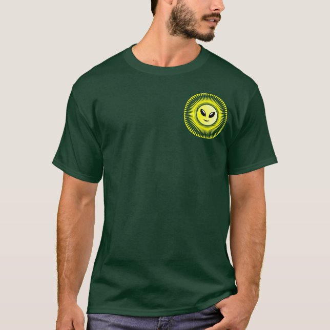 T-shirt Alien Sun - Pocket Motif (Devant)