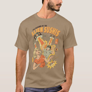 T-shirt Alien Sushis