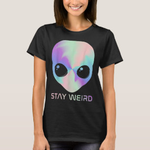 T-shirt Alien Tête Séjour Étrange Espace Alien Aimant Enfa