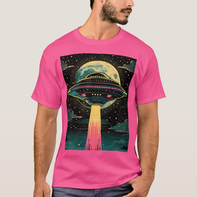 T-shirt Alien Ufo (Devant)