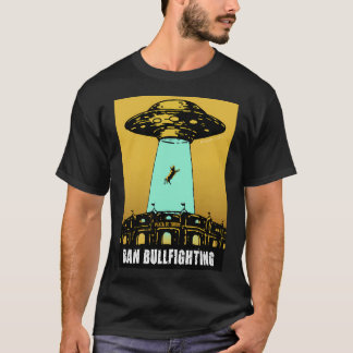 T-shirt Alien Ufo Bull enlèvement