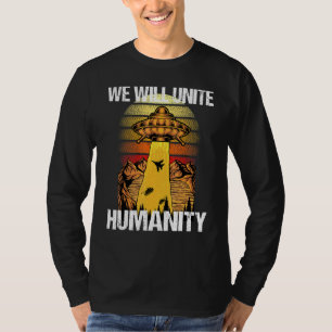 T-shirt Alien Ufo Enduction