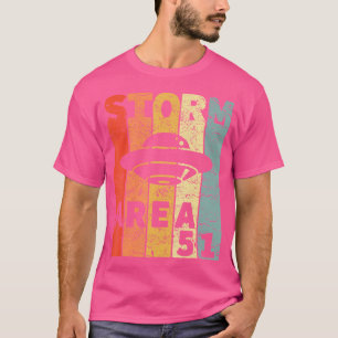 T-shirt Alien Ufo Hunter Storm Area 51 Raid