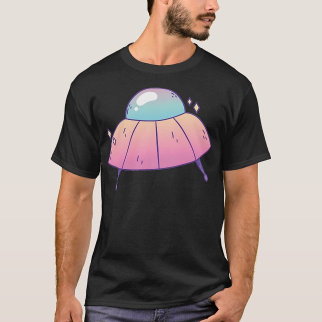 T-shirt Alien Ufo Spaceship (Devant)