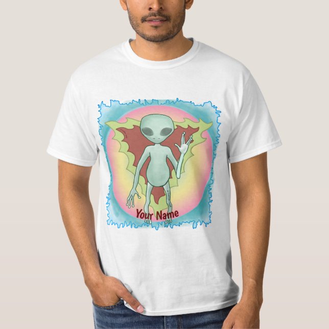 T-shirt Alien Un  (Devant)
