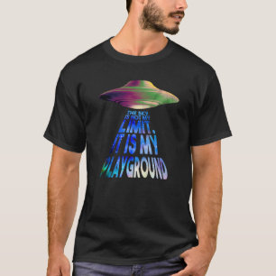 T-shirt Alien vaisseau spatial UFO 1