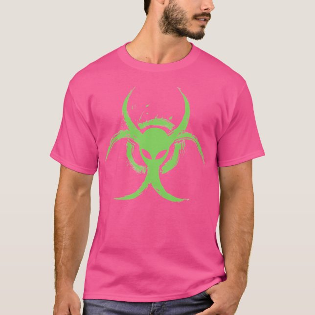 T-shirt Alien végétal végétal (Devant)