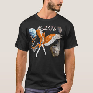 T-shirt alien velu en forme d'étoile de dragon de lapin d