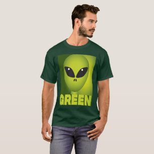 T-shirt Alien Vert