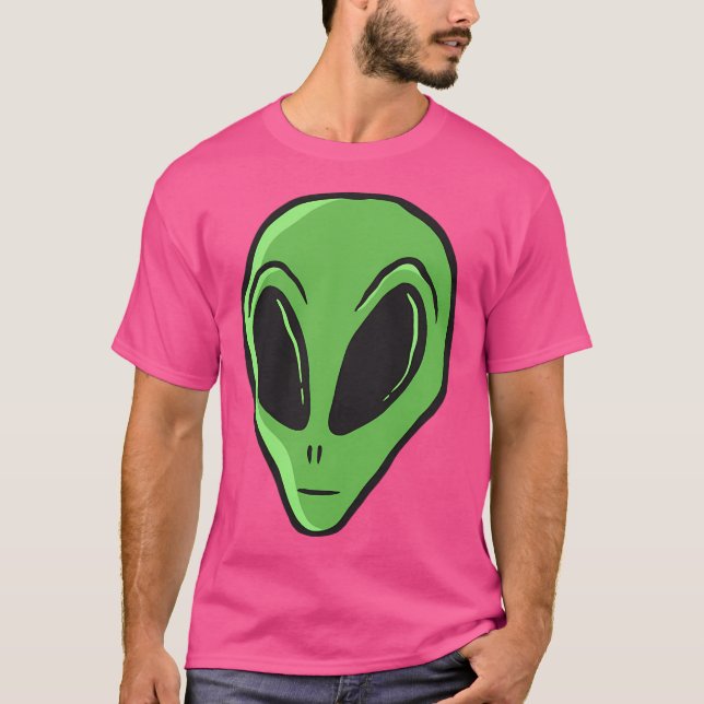 T-shirt Alien vert (Devant)