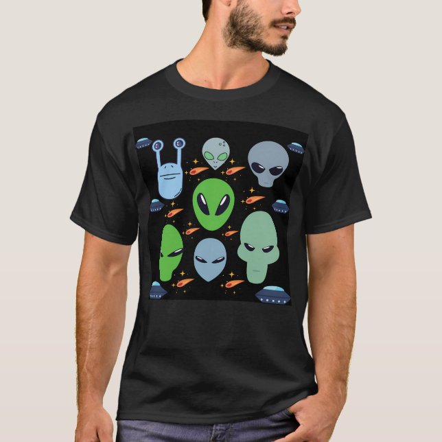 T-shirt Aliens (Devant)