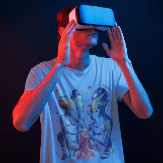 T-shirt aliens avancés | 2024
