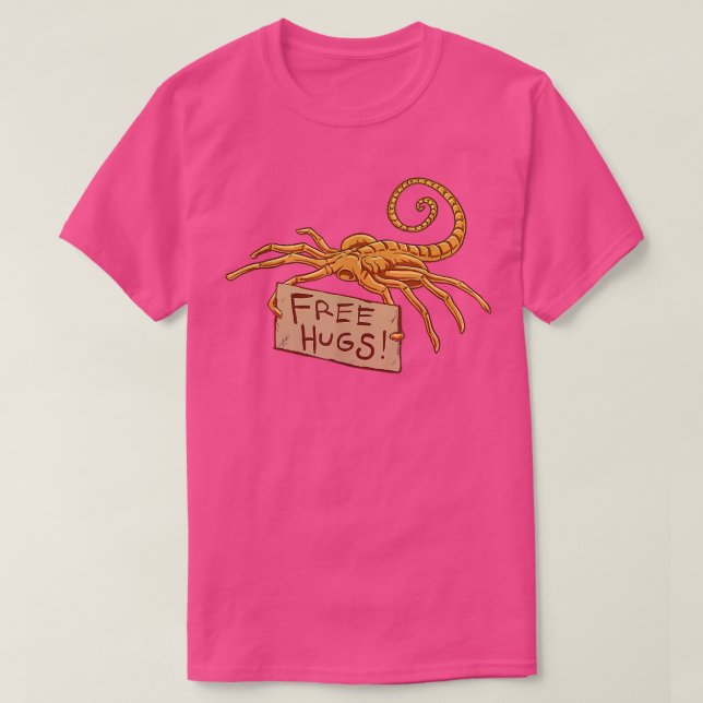 T-shirt Aliens de Free Hugs  (Design devant)