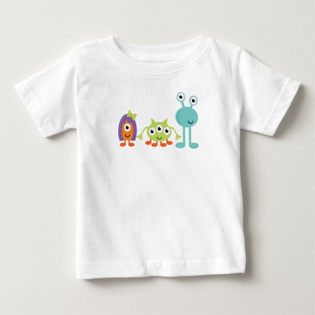 T-shirt Aliens de l'espace (Devant)