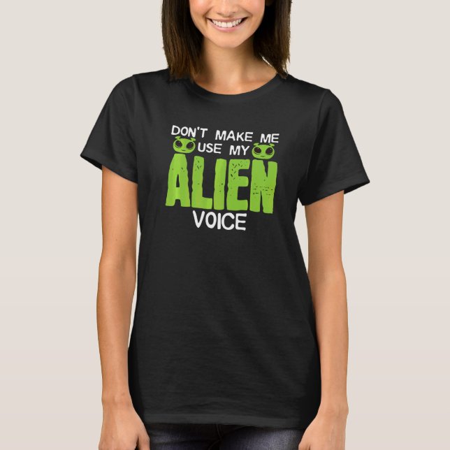 T-shirt Aliens Dit Plaisanter Astrobiologiste Ufo Exobiolo (Devant)