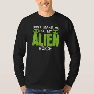T-shirt Aliens Dit Plaisanter Astrobiologiste Ufo Exobiolo