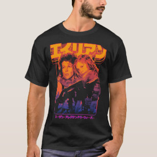 T-shirt Aliens Ellen Ripley Et Newt  