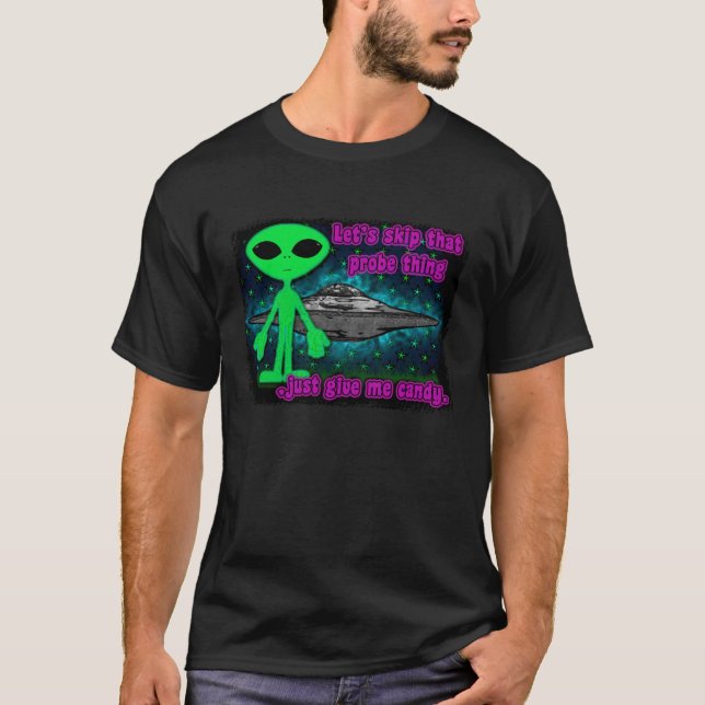 T-shirt Aliens et UFOs (Devant)