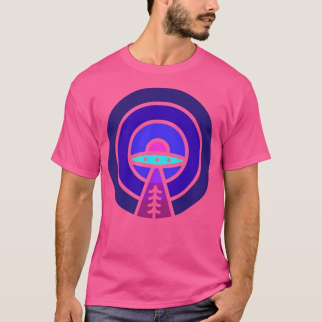 T-shirt Aliens - Nuit Ver (Devant)