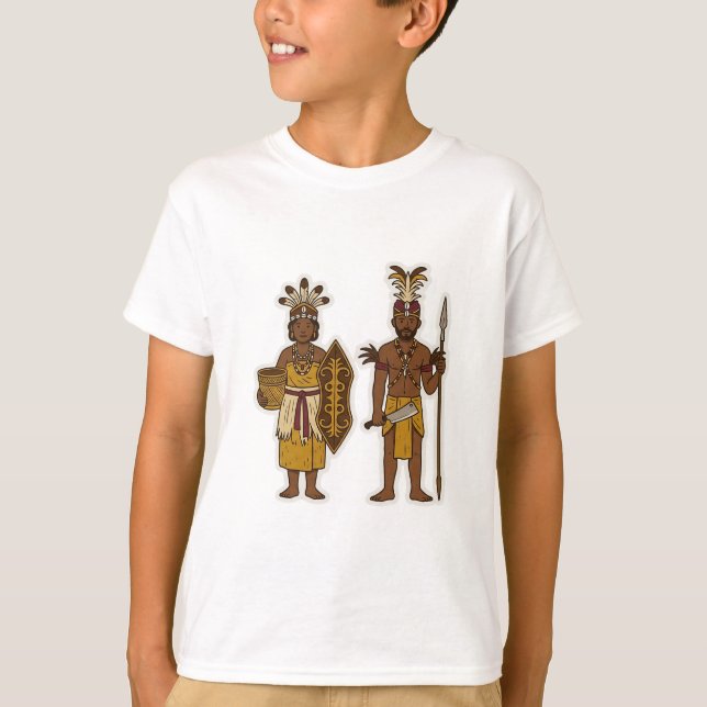 T-shirt Alifuru Ina & Ama (Devant)