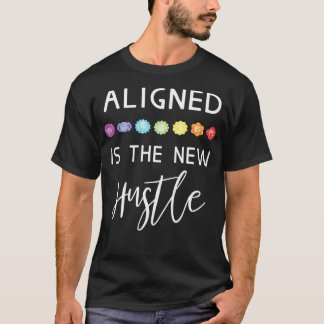 T-shirt Aligné est la nouvelle agitation - Drôle Yoga Chak