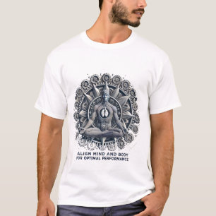 T-shirt Alignement du corps mental : Harmonisation du bien