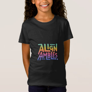 T-Shirt Aligner les ambles