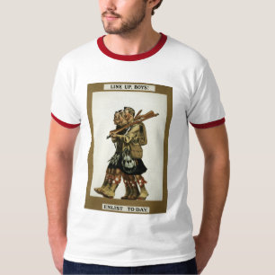 T-shirt Aligner les garçons