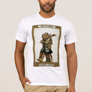 T-shirt Aligner les garçons