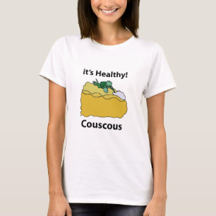 T-shirt Aliment Sain Grain de Couscous