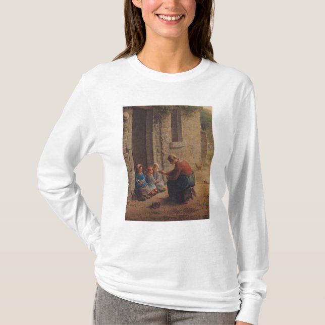 T-shirt Alimentation des jeunes, 1850 (Devant)