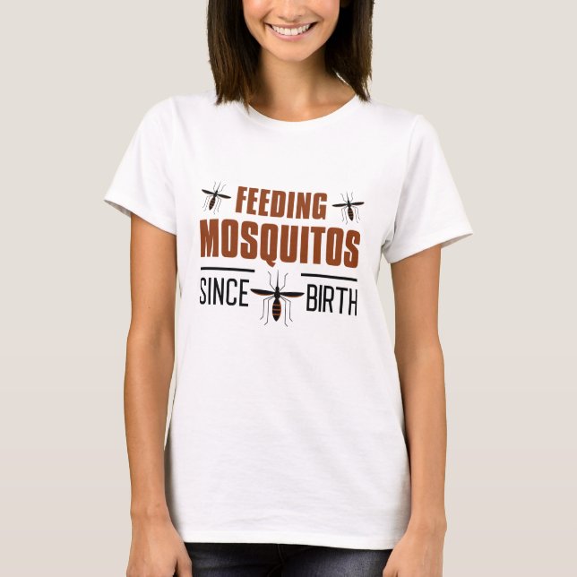 T-shirt Alimentation des moustiques (Devant)