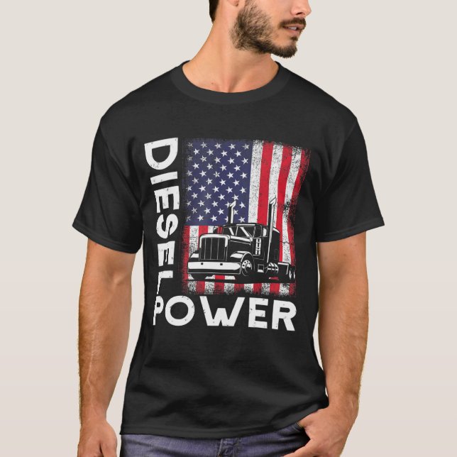 T-shirt Alimentation diesel (Devant)
