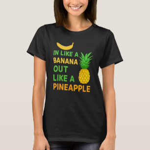 T-shirt Alimentation en fruits à l'ananas à la banane