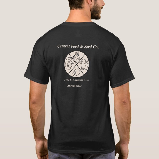 T-shirt Alimentation et semences CenTex (Dos)