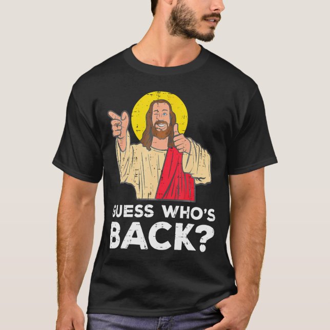 T-shirt Alimentation Lover Jesus Pizza Drôle Dieu Christ S (Devant)
